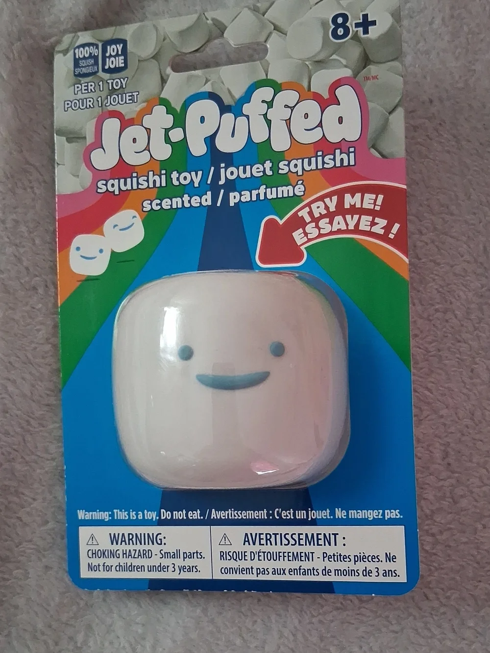 Squishi Scented Kids Toy - White